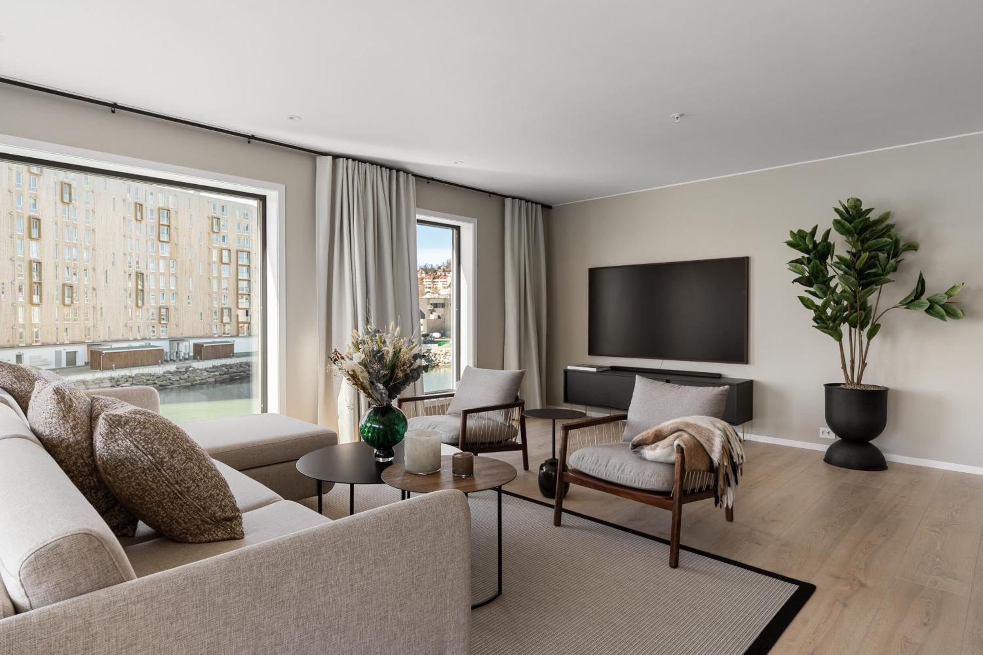 Premium Penthouse Sea & Mountain View Leilighet *